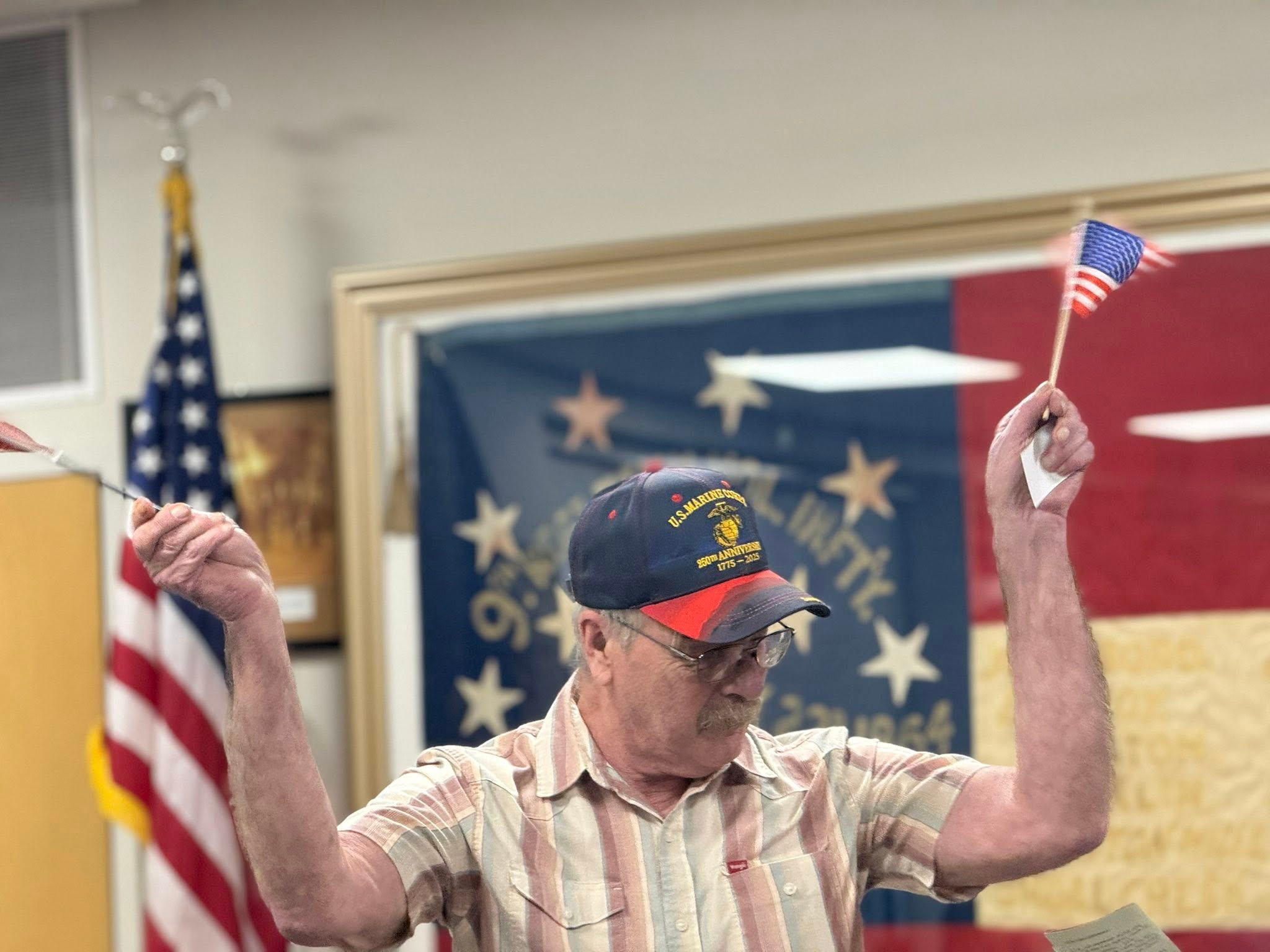 The Air Force said no, the Marines said yes. Now this Shellback is Tipton County’s Veteran of the Month.