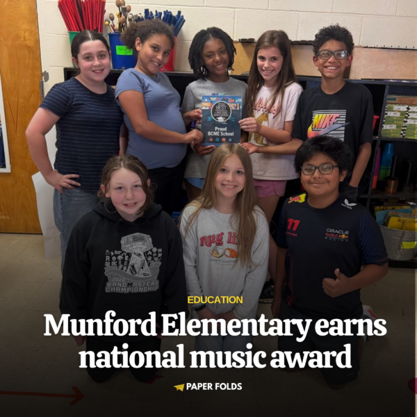 Munford Elementary earns national music award
