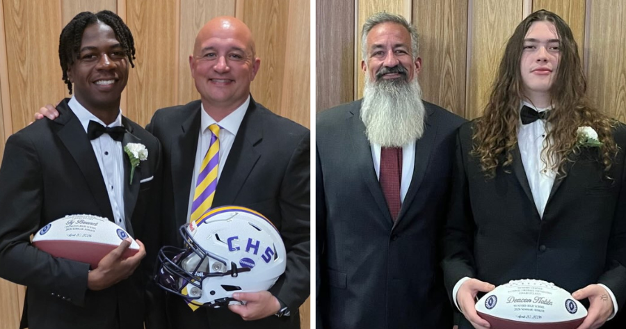 Beard, Hobbs recognized as scholar athletes