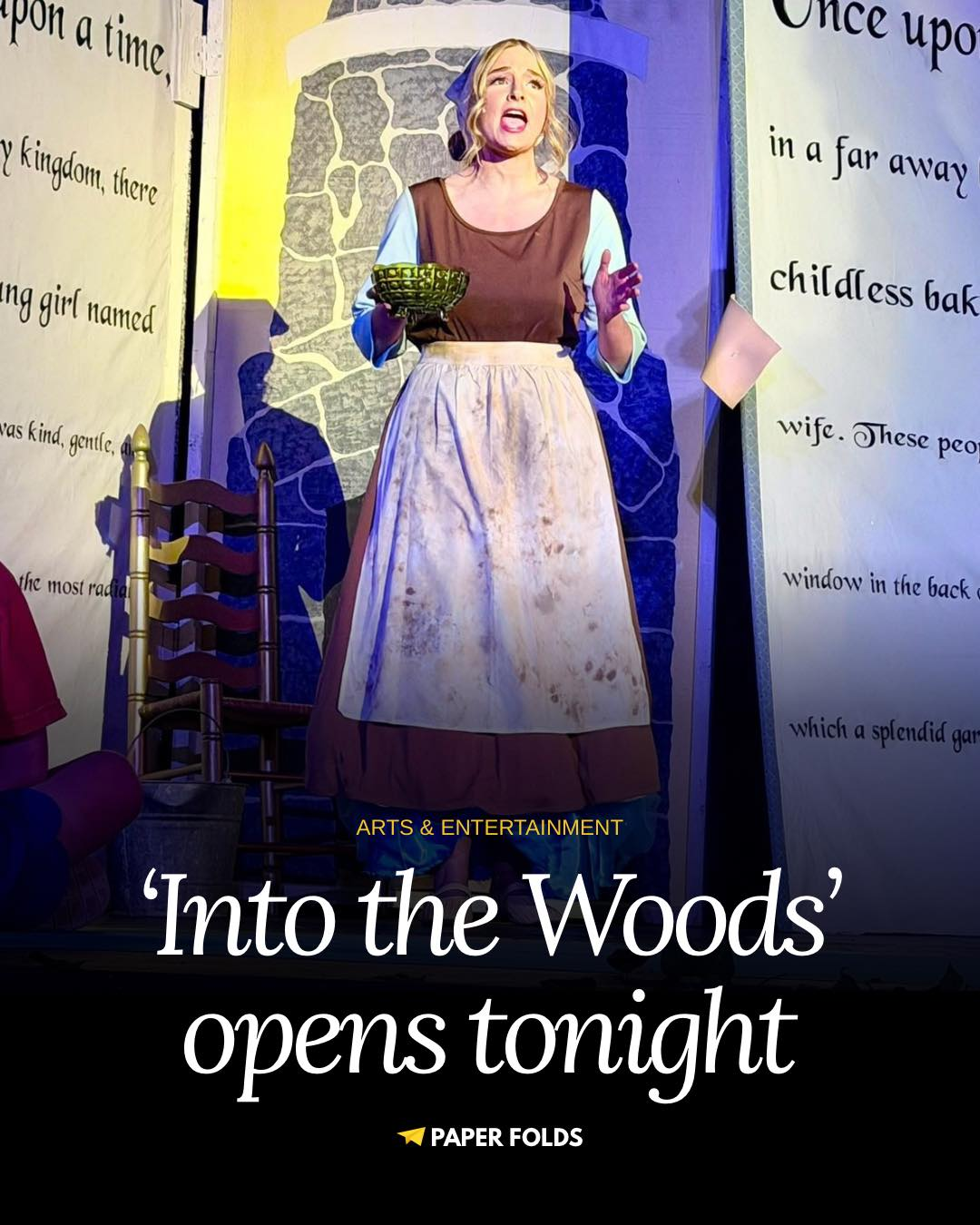 Featured image for Ruffin Theater opens “Into the Woods” tonight with large local cast