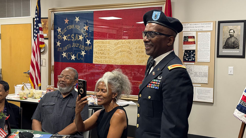 ‘It’s time to come home’: CWO3 Marcell Frost honored as May Veteran of the Month