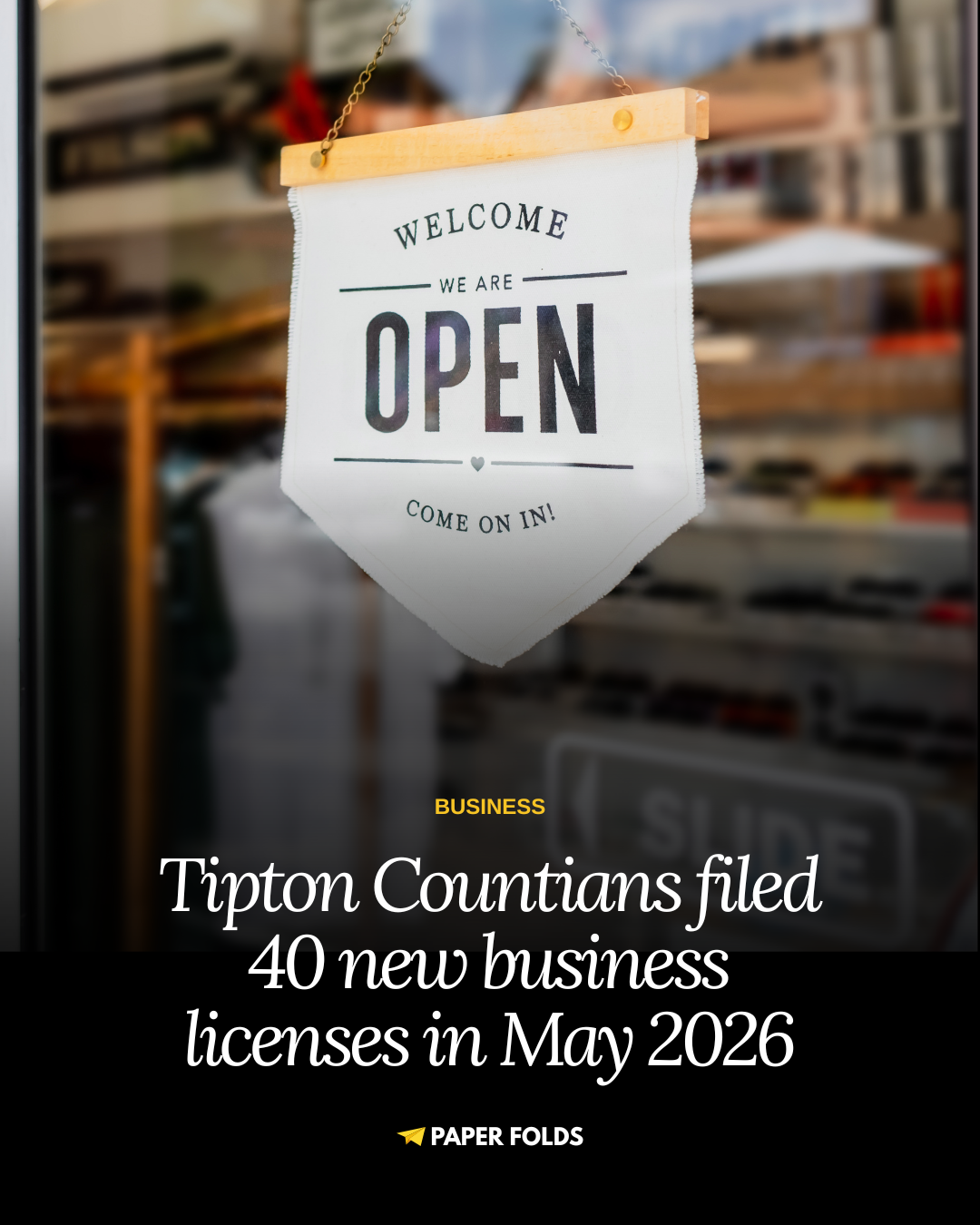Tipton Countians filed 40 new business licenses in May 2026