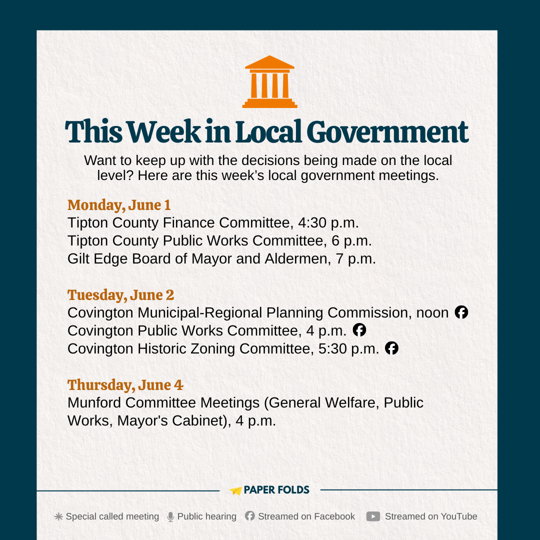 This week in local government: June 1-5, 2026
