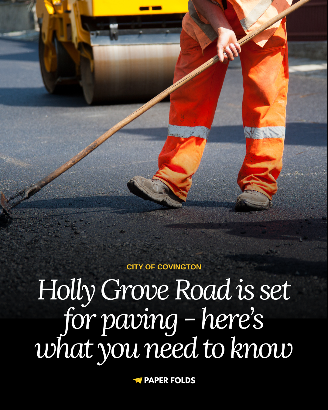 Featured image for Holly Grove Road is set to be paved next week – here’s what you need to know