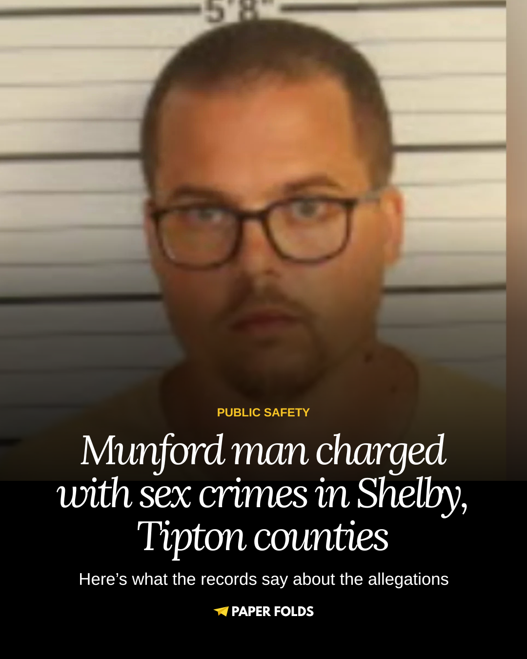 Munford man charged with sex crimes in Shelby, Tipton counties – here’s what the records say