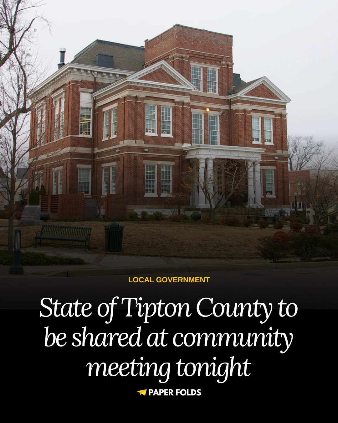 Huffman to deliver state of the county address tonight
