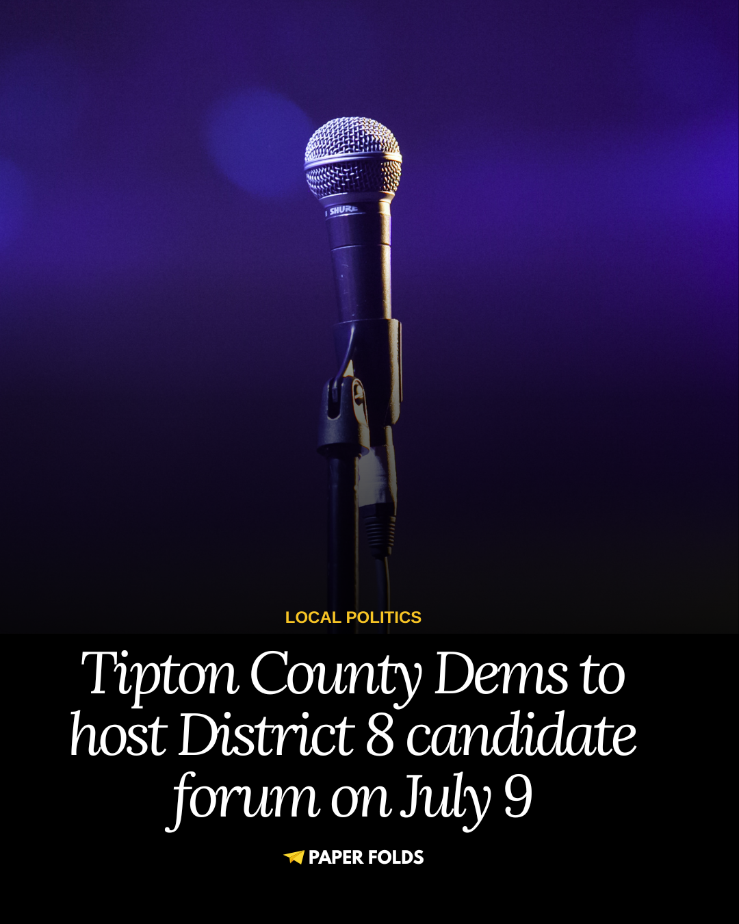 Featured image for Tipton County Democrats to host District 8 Congressional Candidate Forum on July 9